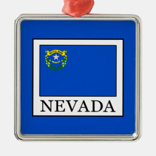 Nevada Metal Ornament