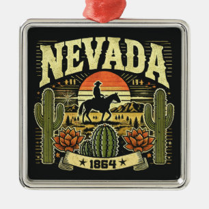 Nevada Metal Ornament