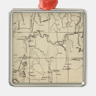 Nevada Metal Tree Decoration
