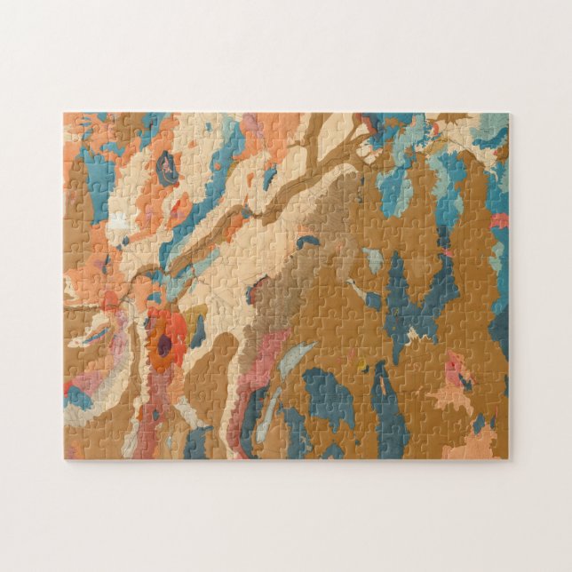 Nevada Plateau Geological Jigsaw Puzzle (Horizontal)