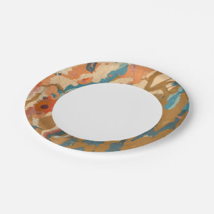 Nevada Plateau Geological Paper Plate