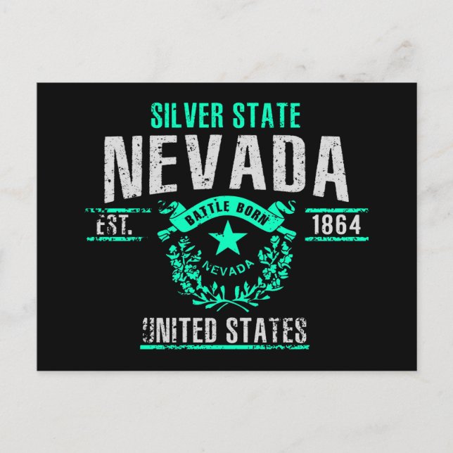 Nevada Postcard (Front)
