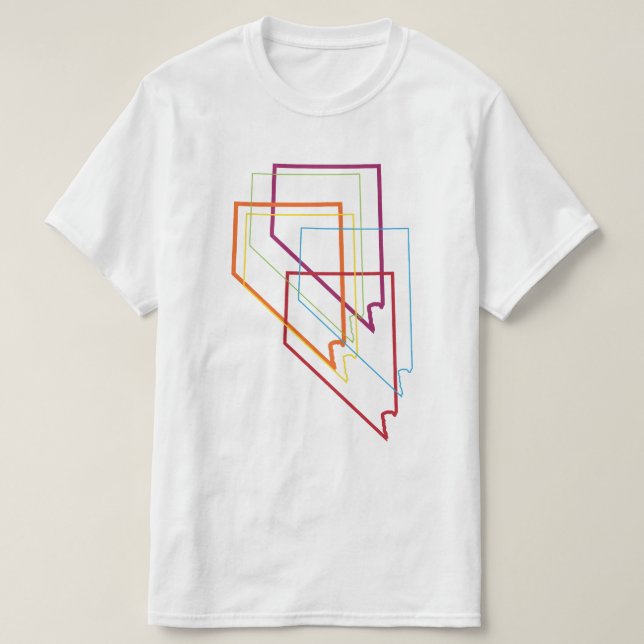 nevada pride blur T-Shirt (Design Front)