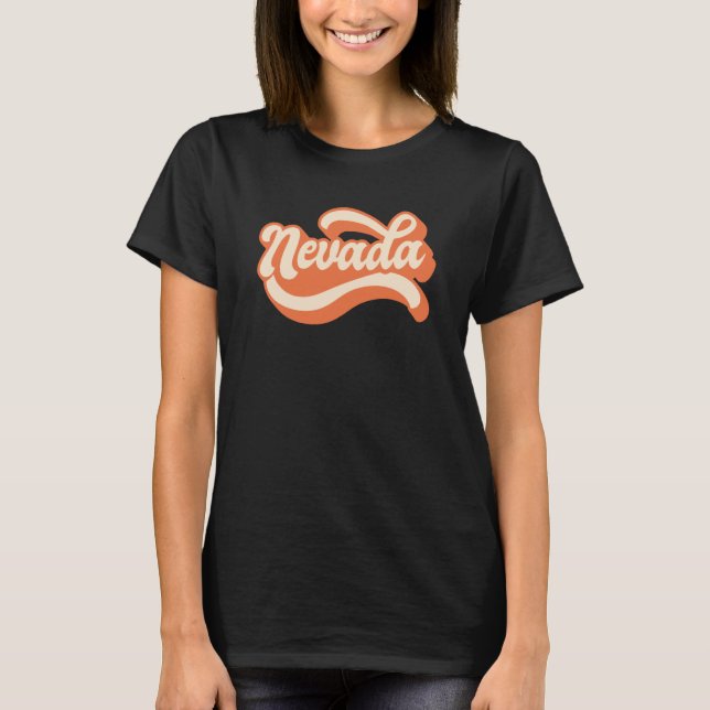 Nevada Retro T-Shirt (Front)
