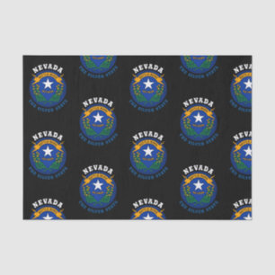 NEVADA SILVER STATE FLAG TISSUE PAPER