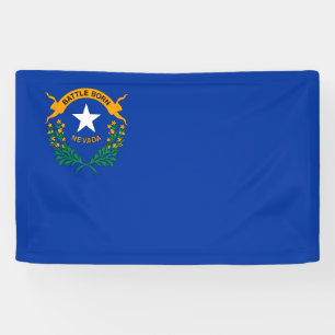 Nevada State Flag Banner