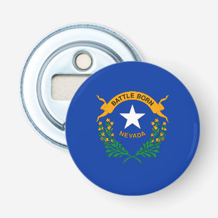 Nevada State Flag Bottle Opener