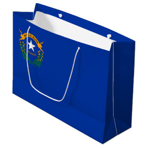 Nevada State Flag Large Gift Bag