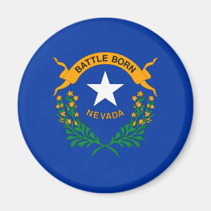 Nevada State Flag Magnet