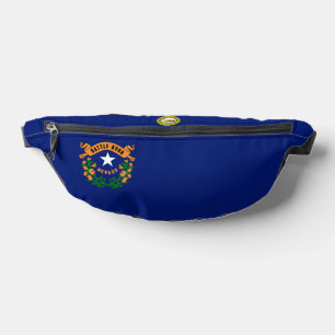 Nevada State flag-Seal Bum Bags