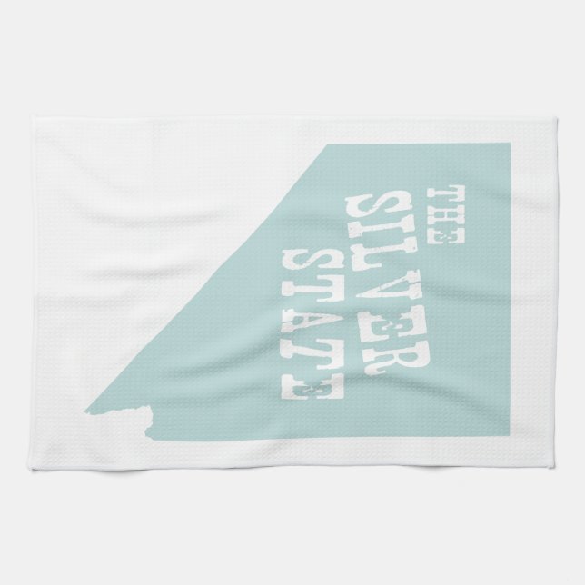 Nevada State Motto Slogan Tea Towel (Horizontal)