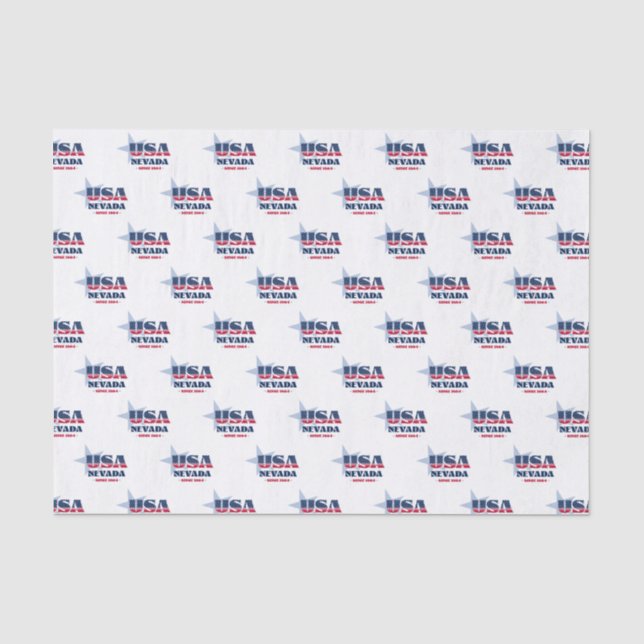 Nevada State Pride Tissue Paper (Front)