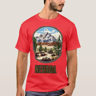 Nevada State USA 4 T-Shirt