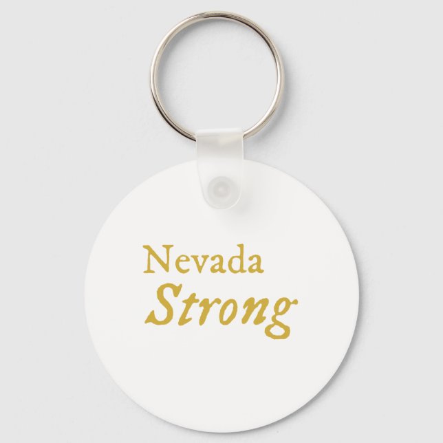Nevada Strong Key Ring (Front)