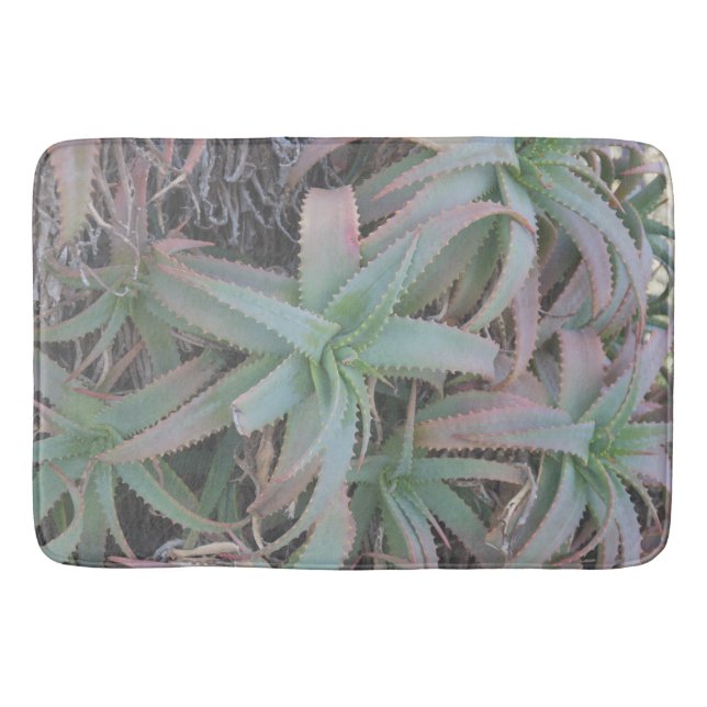 Nevada succulents bath mat (Front)