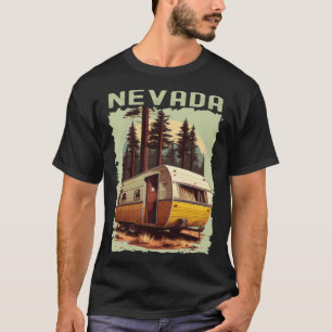 Nevada Sunset retro 70s vintage hiking camping T-Shirt