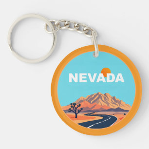 Nevada United States of America Key Ring