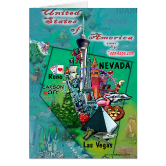 Nevada USA Card