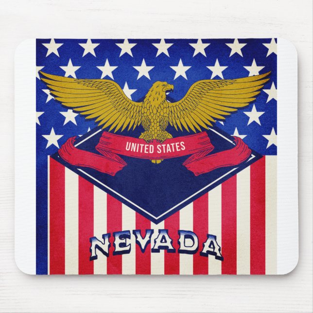 Nevada USA Flag Mouse Pad (Front)