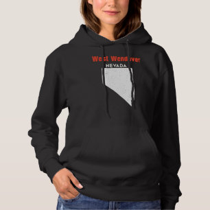 Nevada Usa State America Travel Nevadan West Wendo Hoodie