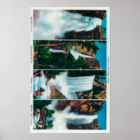 Nevada, Yosemite, Vernal, and Bridal Veil Falls