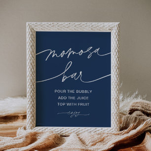 NEVE Momosa Bar Baby Shower Sign