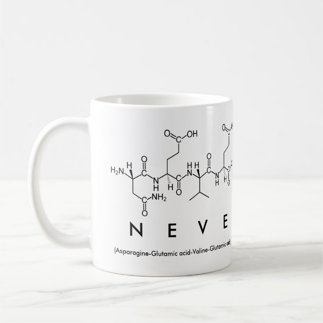 Neve peptide name mug (Left)