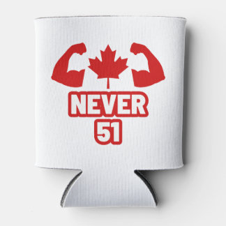 Never 51 Canada Strong Can Cooler