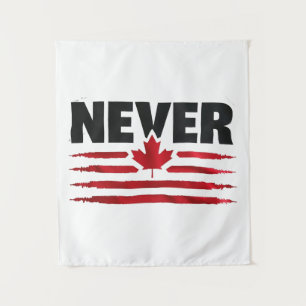 Never 51st Canadian American Trump Politic  Tapestry