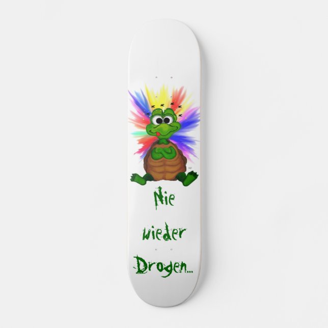 Never again skateboard (Front)
