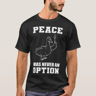 Never An Option Animal Biologist Gift friends T-Shirt