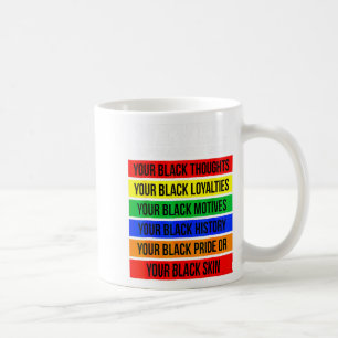 Never Apologize For Your Blackness Black History M Coffee Mug