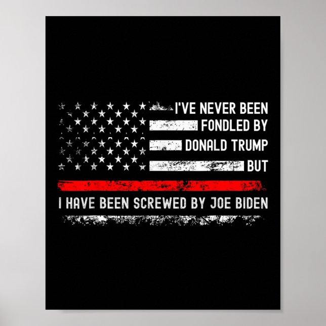 Never Been Fondled Never Been Fondled By Donald Tr Poster (Front)