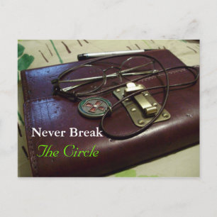 Never Break The Circle Postcard