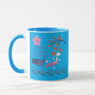 Never ending friendship azure mug