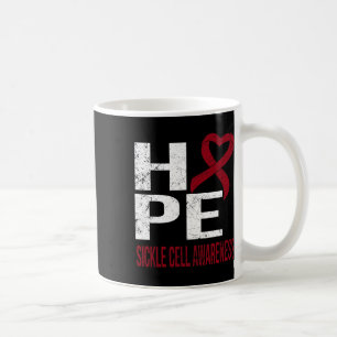 Never Ever Ever Give Up Hope Sickle Cell Awareness Coffee Mug