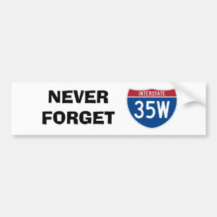 Never Forget 35W Bumper Sticker