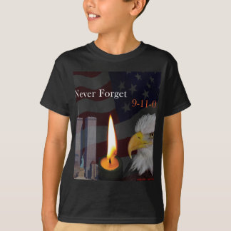 Never Forget 9-11-01 T-Shirt