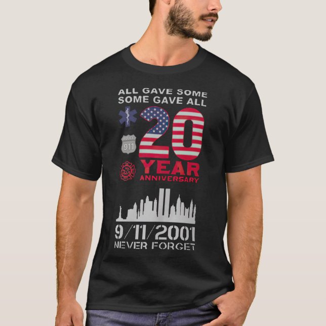 Never Forget 9 11 T-Shirt (Front)