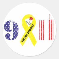 Never Forget 9 11 Yellow Ribbon
