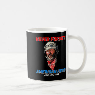 Never Forget American Hero Independence Day Coffee Mug