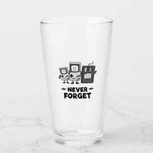 Never Forget Casse tape Vintage  90s aesthetic Glass