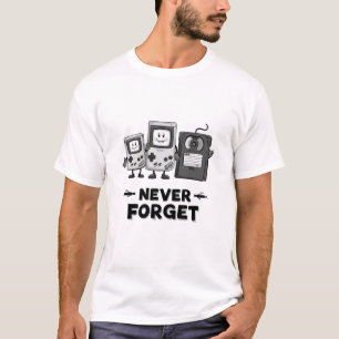 Never Forget Casse tape Vintage  90s aesthetic T-Shirt
