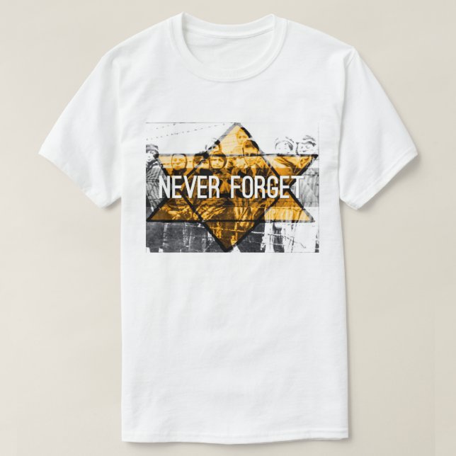 Never Forget/End Anti-Semitism Tee (Design Front)