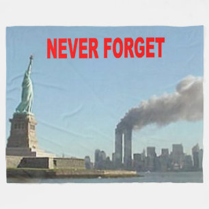 NEVER FORGET FLEECE BLANKET