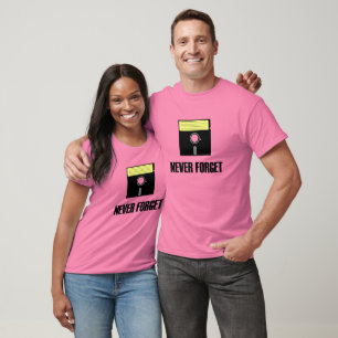 Never Forget Floppy Disc T-Shirt