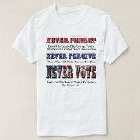 NEVER FORGET, FORGIVE, VOTE AGAIN FOR FASCIST