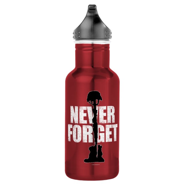 Never Forget (Memorial Day) 532 Ml Water Bottle (Right)