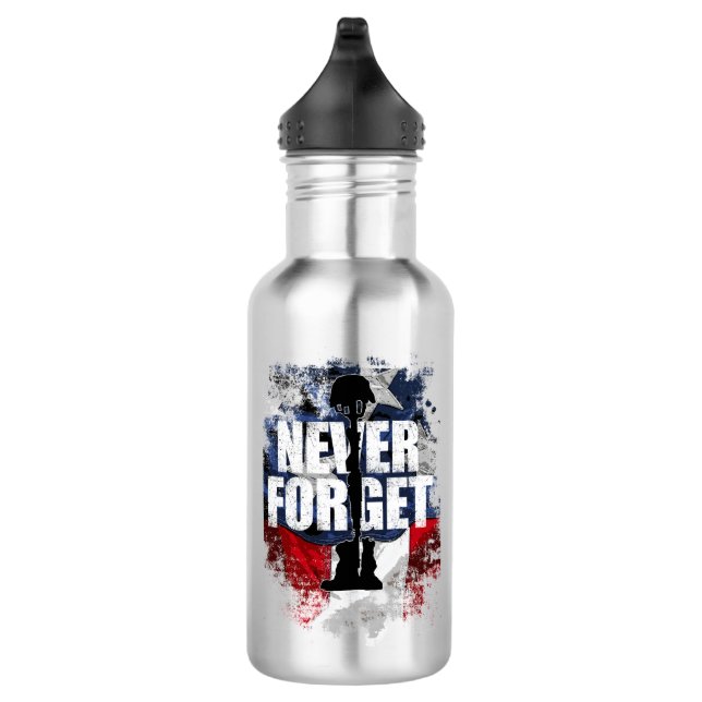Never Forget (Memorial Day) 532 Ml Water Bottle (Right)