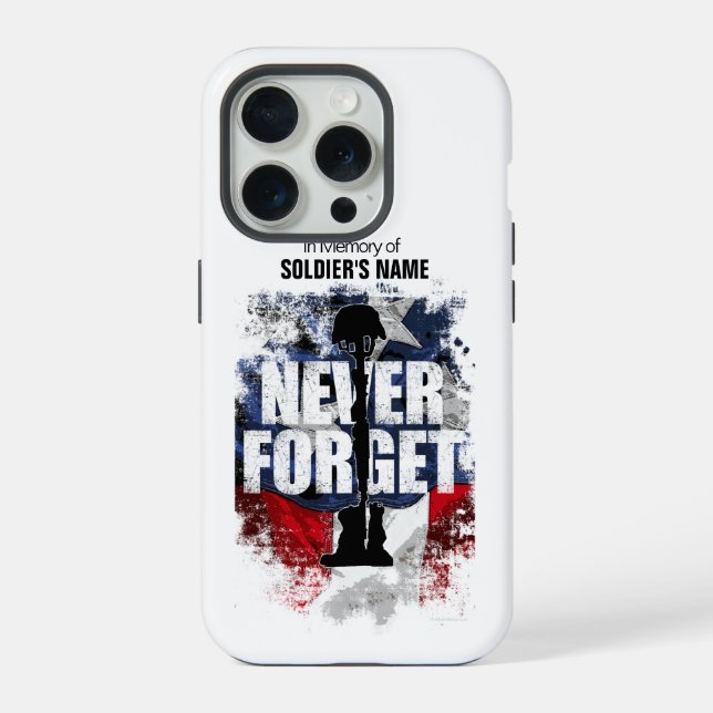 Never Forget (Memorial Day) Case-Mate iPhone Case (Back)